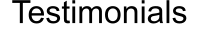 Testimonials